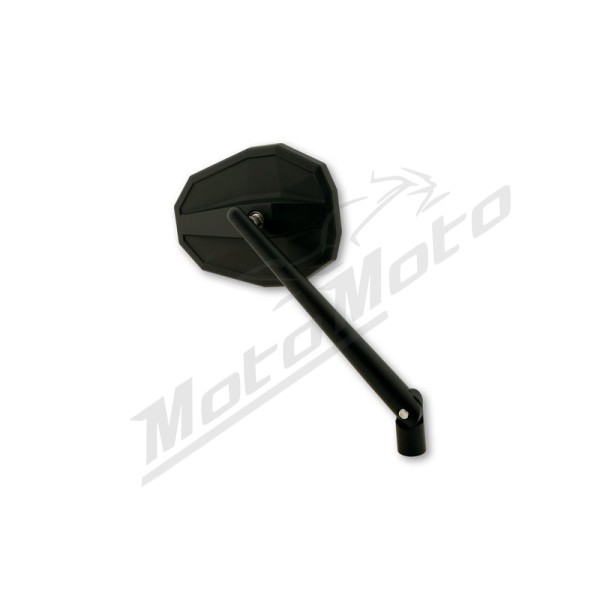 HIGHSIDER smart Handlebar Mirror Straight Black (1pc)  Aprilia / BMW / Ducati / Honda / Husqvarna / Kawasaki / KTM / Moto Guzzi / Suzuki / Triumph / Yamaha 85-1290cc 17-24