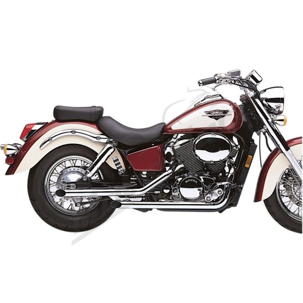 COBRA Drag Pipes Exhaust System Honda VT 750 97-03