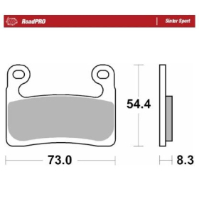 MOTO-MASTER Sinter Sport Front Brake Pads BMW R / S 1000-1250 19-23