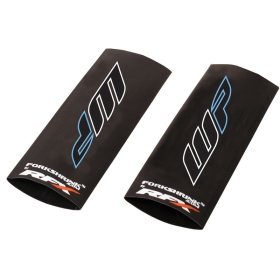 RFX Race Series Forkshrink Upper Fork Guard with WP Logo White/Blue