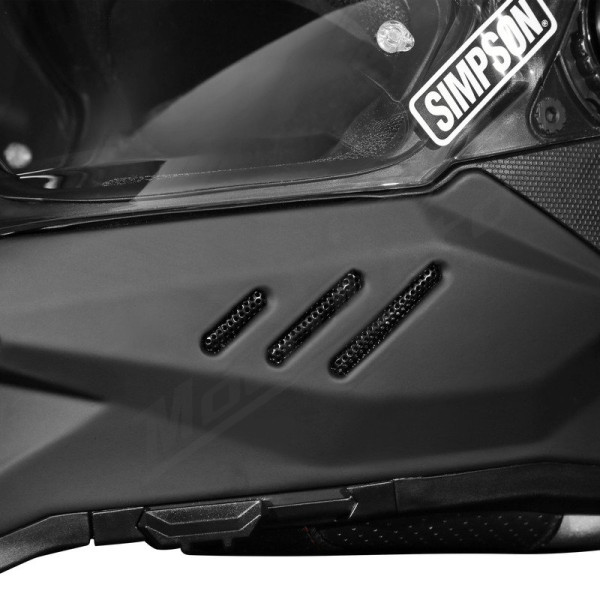 Motocross Helmet SIMPSON Xcursion matt black