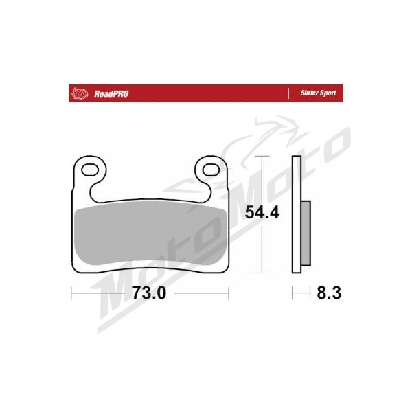 MOTO-MASTER Sinter Sport Front Brake Pads BMW R / S 1000-1250 19-23