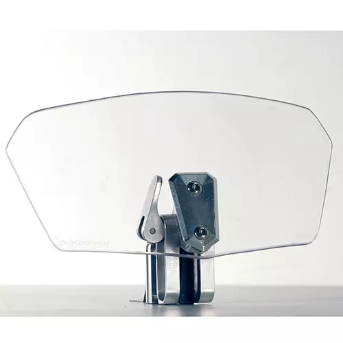 KAPPA Universak glass adjustable deflector transparent 12.5x25cm