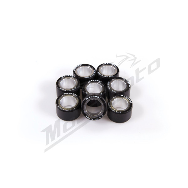 Variator Roller Set 12,0 g MALOSSI HTRoll Piaggio / Vespa / Aprilia / Gilera / Derbi 125-200cc 94->