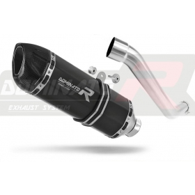 Exhaust kit Dominator HP1 BLACK Kawasaki Z750 2004 - 2006