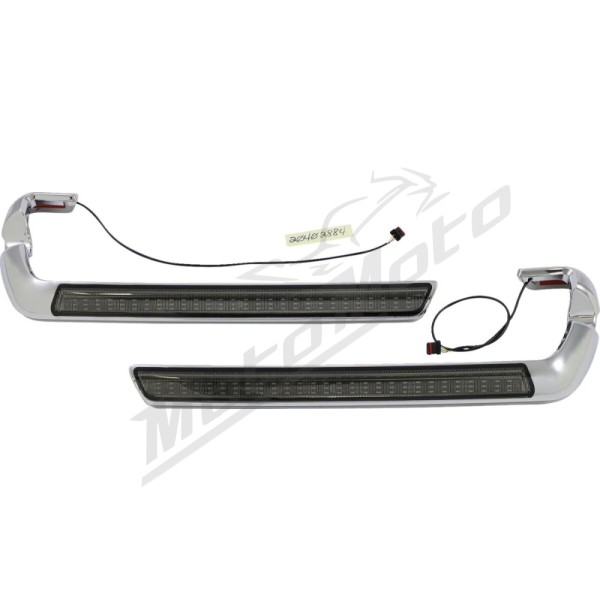 CUSTOM DYNAMICS Lower Saddlebag Side Marker LED Lights Harley Davidson FLH / FLHR / FLHT 1690-1977cc 14-24