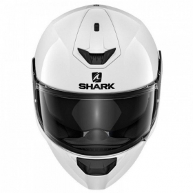 Sale! Shark D-Skwal 2 Blank White Full Face Helmet