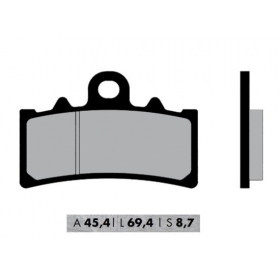 Brake pads NOVASCOOT FT3154 / MCB834 STANDARD