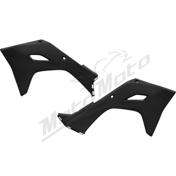 UFO Radiator Covers Kawasaki KX 450cc 24-> Black