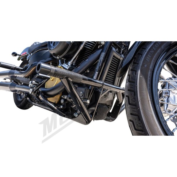 BURLY BRAND Brawler Crash Bars Harley Davidson 1750-1923cc 2018-2026