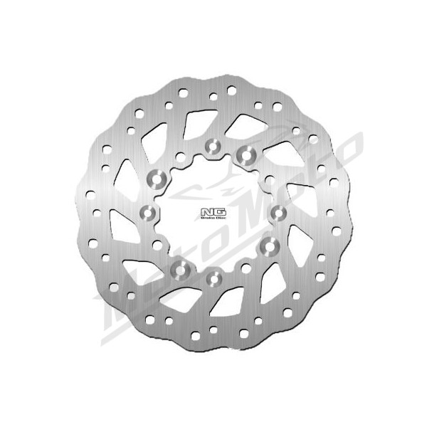 NG BRAKES Priekinis fiksuotas Wave stabdžių diskas 250mm Kawasaki / Suzuki 125-650cc 85-14