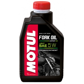 Amortizatorių alyva pusiau sintetinė MOTUL FORK OIL LIGHT EXPERT 5W - 1L