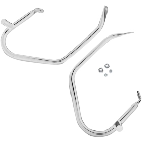 DRAG SPECIALTIES Low-Profile Saddlebag Guards Harley Davidson FLHR / FLHRC / FLHRCI / FLHRI / FLHT 1340-1450cc 97-08