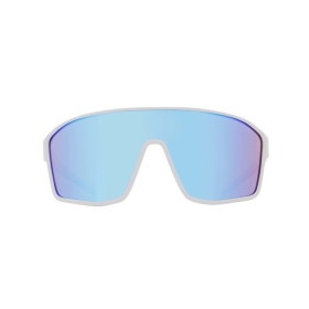 Spect Red Bull Daft Sunglasses Shiny White/Blue w Smoke Blue Mirror lens