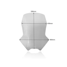 WRS Windscreen for Scooter Smoke Honda NSS 750 ABS 21-24