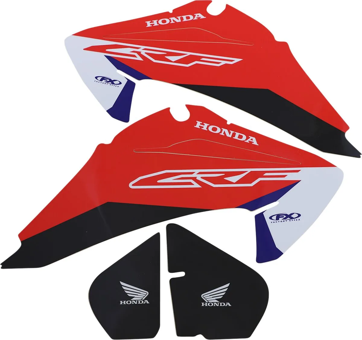 FACTORY EFFEX Numerio ženklo grafikų kompl. EVO18 Honda CRF 150-230F 03-07