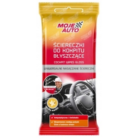 Moje Auto Cockpit Wipes Vanilla Gloss 24pcs.