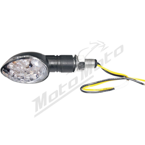 K&S TECHNOLOGIES Universalus LED Ultra Mini Stem-Mount posūkių signalai 60 x 24 mm