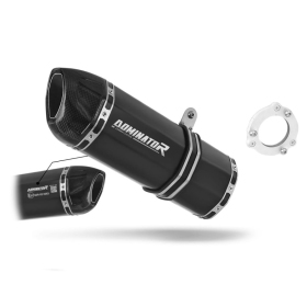 Kawasaki ZX9R 1994-2002 EU Approved Exhaust Silencer HP1 BLACK