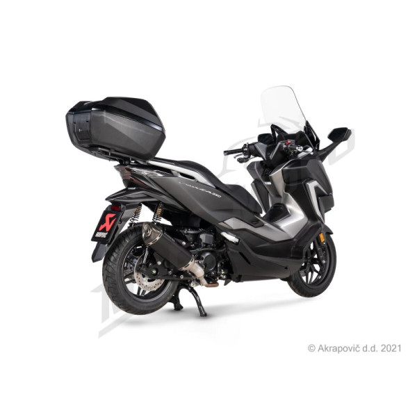 AKRAPOVIC Slip-On Line Muffler Stainless Steel / Carbon Fiber Honda ADV / NSS 350 21-24