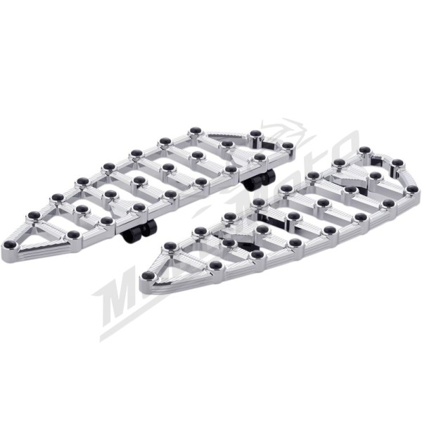ARLEN NESS MX Billet Floorboards Harley Davidson FLD / FLH / FLHFB / FLHR / FLHRC / FLHRCI / FLHRI / FLHRS 1340-1977cc 83-24