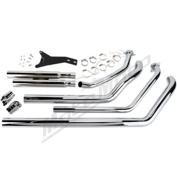 COBRA Streetrod Slashdown Exhaust System Suzuki C / M / VL / VZ 800cc 05-15