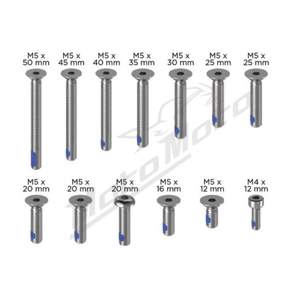 Quad Lock Screw Set 13pcs