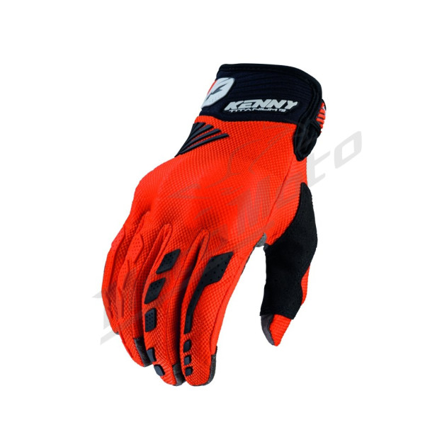 Kenny racing gloves d3o titanium
