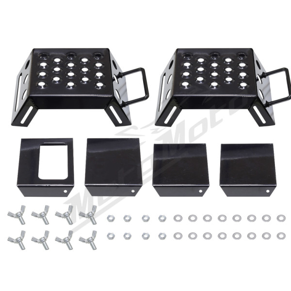 TMV Starting Blocks Black Steel