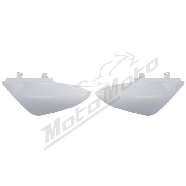 Side covers white CEMOTO ​​​​​​​HONDA CRF 50 2004-2023