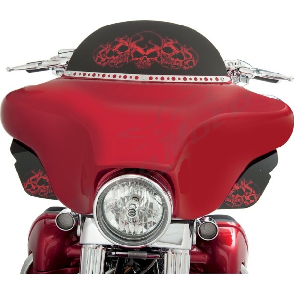 KURYAKYN LED Headlight Ring Harley Davidson FLD / FLHR / FLHTC / FLHX / FLHXXX 1340/1800 83-22