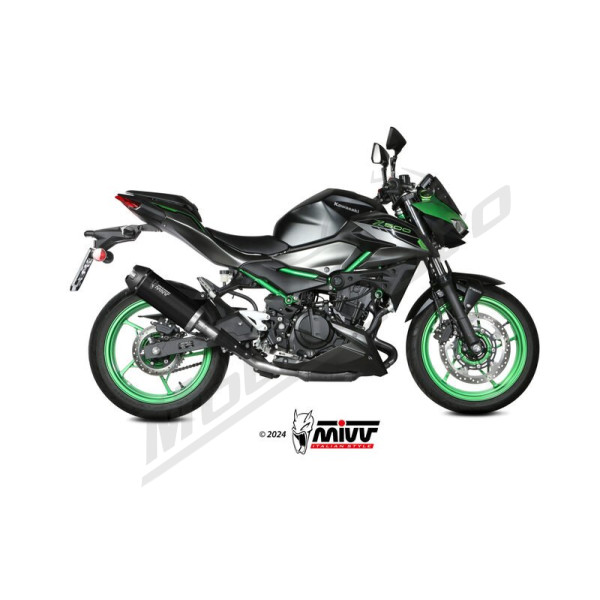 MIVV Slip On Muffler AK-1 Kawasaki Z 500 24-26