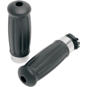 DRAG SPECIALTIES Vintage Style Grips Harley Davidson FLD / FLS / FLSTC / FLSTF / FLSTFB / FLSTN 883-1800cc 07-17