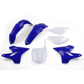 UFO Plastikų komplektas Yamaha YZ 125/250 2015-21 mėlyna / balta
