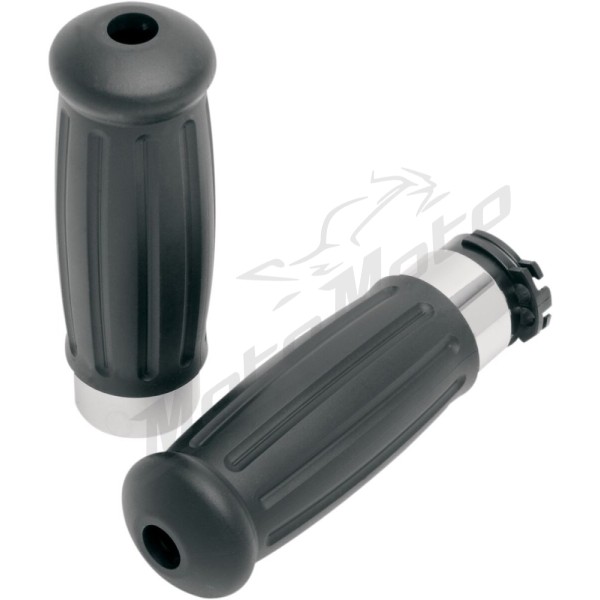 DRAG SPECIALTIES Vintage Style Grips Harley Davidson FLD / FLS / FLSTC / FLSTF / FLSTFB / FLSTN 883-1800cc 07-17