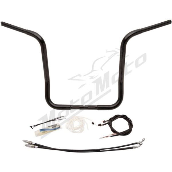 FAT BAGGERS INC. Round Top Vairo kompl. juodas 91.5x40.5cm Harley Davidson FLHT / FLHTCU / FLHTCUTG / FLHTKSE / FLHX 1690-1923 14-20