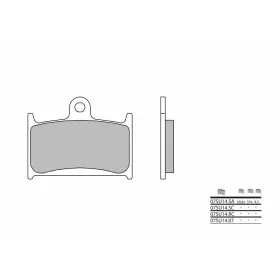BREMBO Competition Carbon Ceramic stabdžių trinkelės INDIAN / MZ / SUZUKI / TRIUMPH / YAMAHA 125-1700cc 1979-2018
