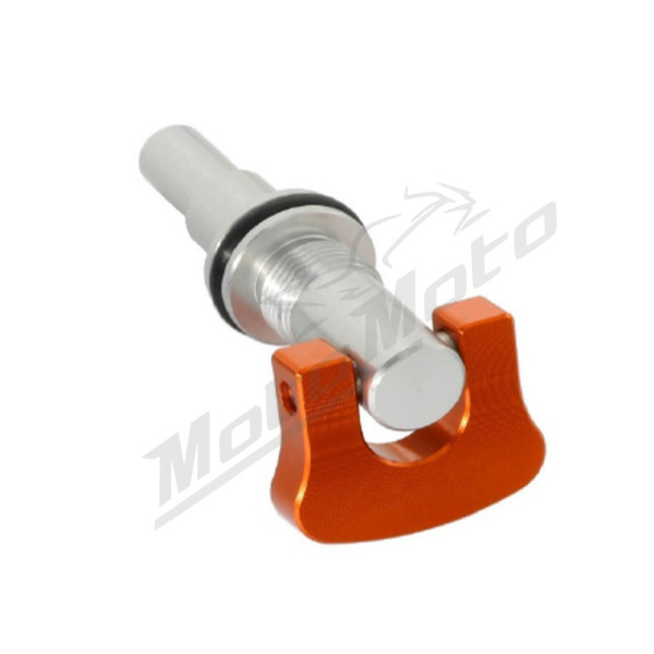 Psychic exhaust valve spring tension adjusting screw Orange KTM / Husqvarna 85-300cc 03-22