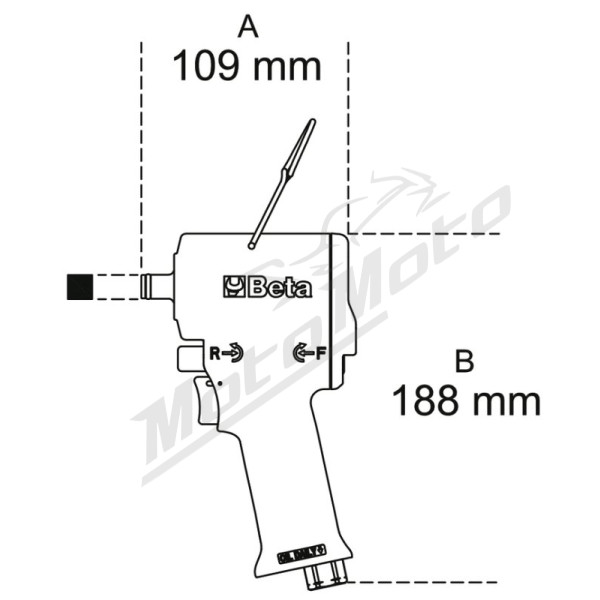 BETA Pniaumatinis suktuvas 770Nm