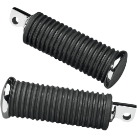 DRAG SPECIALTIES Rubber Vibration-Absorbing Passenger Foot Pegs 10cm