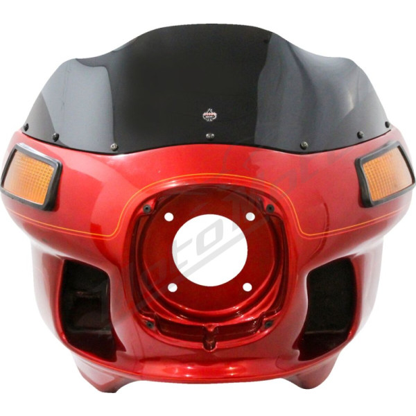 KLOCK WERKS Windshield black Harley Davidson FXRD / FXRT / FXRP 1340 84-92