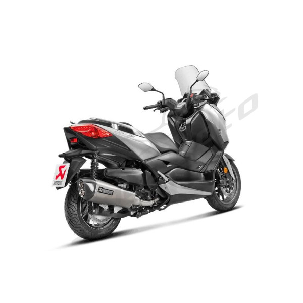 AKRAPOVIC Slip-On Nerūdijančio plieno / anglies pluošto duslintuvas Yamaha YP 400R 18-20