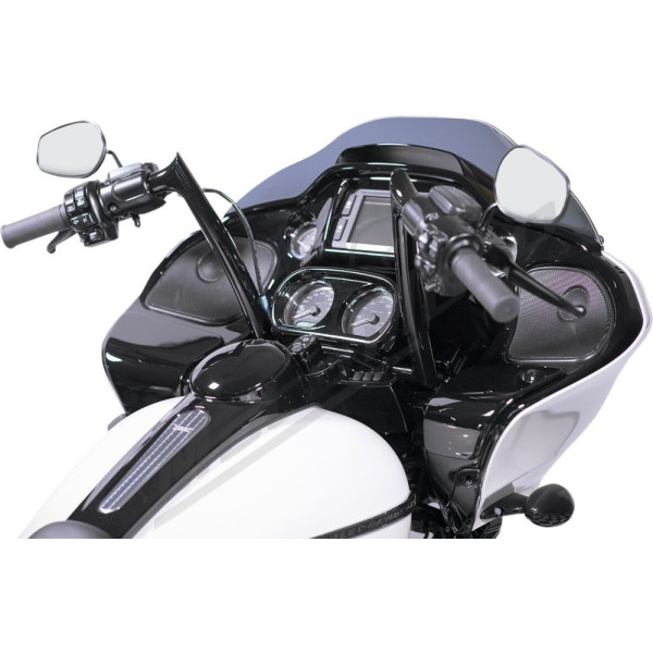 FAT BAGGERS INC. 1-1/4" EZ Install Pointed Top Ape Hanger Handlebar Black 32mm 89cm (30,5cm)