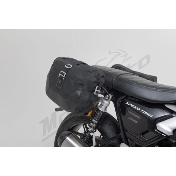 SW-MOTECH Legend Gear LC2 Side Bag System Black Edition Triumph Speed Twin 1200 24-25