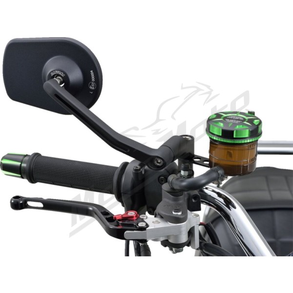 DAYTONA D-MIRROR-5 PAN ROD Universal mirror M10 black 1pc
