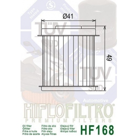 Tepalo filtras HIFLO HF168 DEALIM NS/ FREEWING/ OTELLO/ SL 125cc 1998-2012