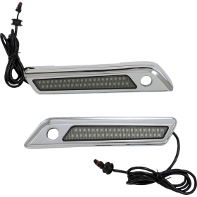 CUSTOM DYNAMICS Saddlebag Latch Dual Color Accent Lights Harley Davidson FLH / FLHR / FLHRC / FLHRXS 1690-1977cc 14-24