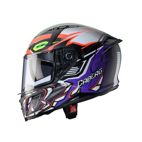 Helmet Caberg Avalon X Gurkha matte black/orange/purple