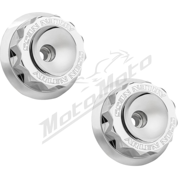 ARLEN NESS Fork Nut Covers Chrome 