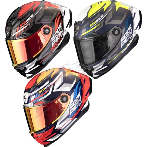 Scorpion Exo-Race Air Kobra Full Face Helmet